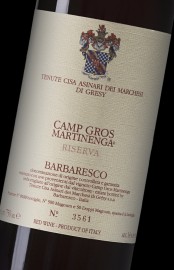 MARCHESI DI GRESY - Camp Gros Martinenga Barbaresco Riserva 2017