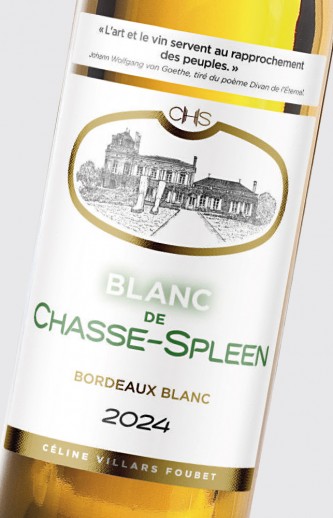Blanc de Chasse-Spleen 2025 - Vin Primeurs 2025
